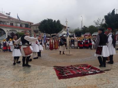 Τιμήθηκε η μάχη της Λιγούδιστας