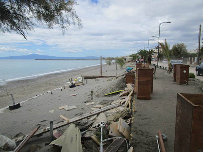 Απολογισμός ζημιών στο Δήμο Καλαμάτας από τον “Ζορμπά” (βίντεο)