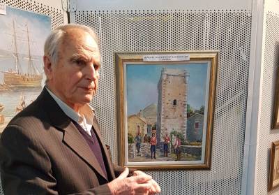 Εγκαινιάστηκε η έκθεση του Σωτήρη Τζαμουράνη