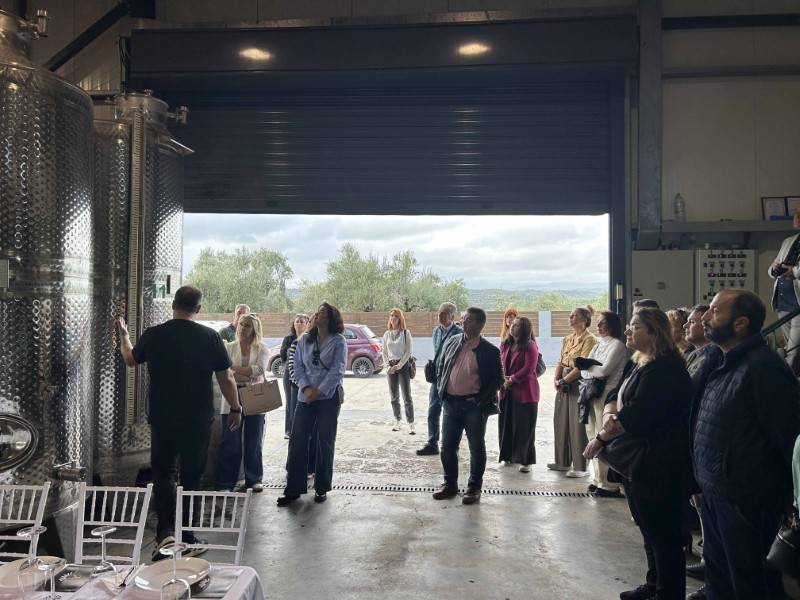 Συνάντηση οινοτουρισμού στην Οινοποιία Ψαρούλη