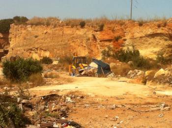 Γαργαλιάνοι: Γκρεμίστηκαν όλες οι παράγκες στο λατομείο