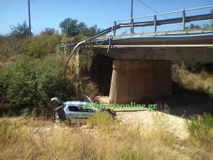 4 τραυματίες σε τροχαίο στου Κόκλα Μεσσηνίας