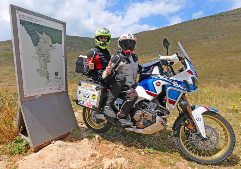 Πατέρας και γιός από το Ταίναρο στη Νορβηγία με... μοτοσυκλέτα