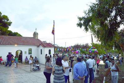 Η γιορτή της Αγίας Κυριακής στον ομώνυμο οικισμό