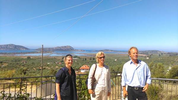 Η Μεσσηνία εντυπωσίασε την πρέσβειρα της Σουηδίας