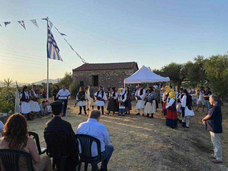 Επετειακή εκδήλωση στην Κοινότητα Άριος «Εις Μνήμην» των Αριτών Ηρώων Οπλαρχηγών του ‘21