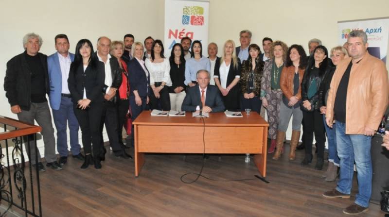 Μεγαλόπολη: Παρουσίασε υποψηφίους ο Κωνσταντίνος Μιχόπουλος