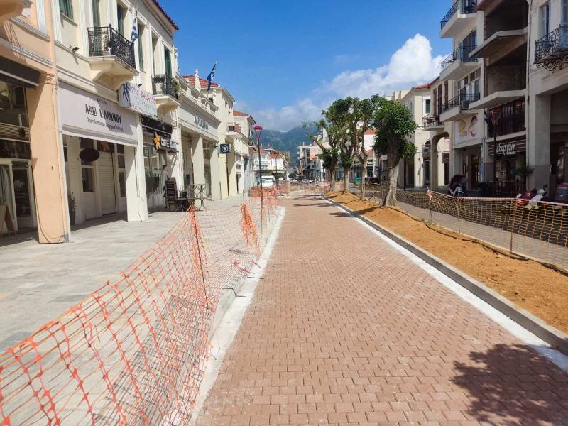 Στην οδό Υπαπαντής θα συνεχιστεί το έργο της ανάπλασης: Στην κυκλοφορία τέλος Μαΐου η 23ης Μαρτίου