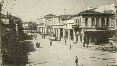 Η πλατεία της Καλαμάτας στο Μεσοπόλεμο