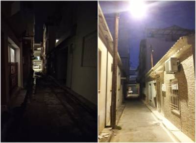 Παράπονα για αφαίρεση κολόνας