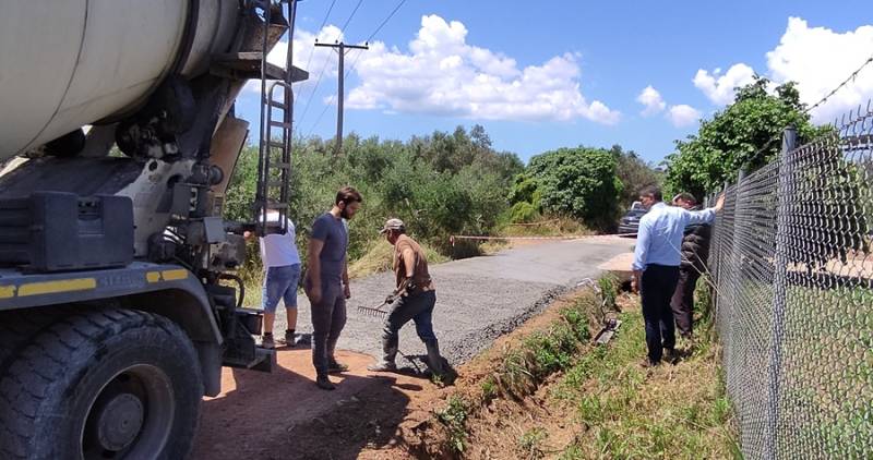Βελτίωση δρόμων στην Ανάληψη Μεσσήνης