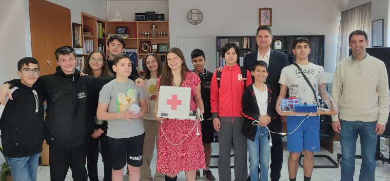 1ο Γυμνάσιο Μεσσήνης: Πρωτοποριακές κατασκευές ρομποτικής