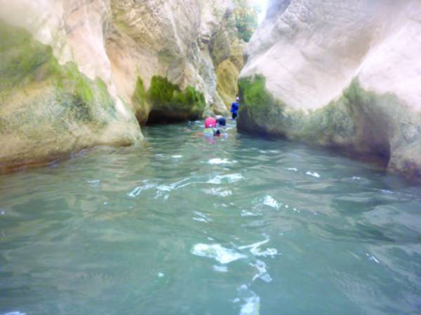 Οδηγίες στους περιηγητές του φαραγγιού της Νέδας