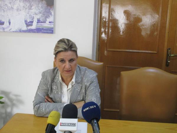 Ικανοποίηση Αλειφέρη για τα νέα έργα