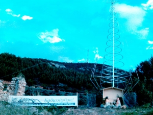 Χριστουγεννιάτικο δέντρο στο ψηλότερο σημείο της Κυπαρισσίας