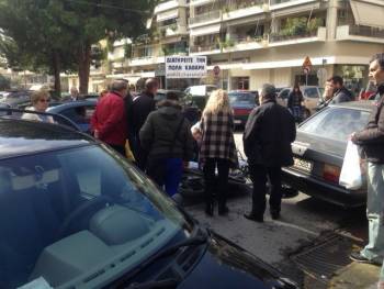 Τροχαίο με τραυματία μοτοσικλετιστή στην Καλαμάτα