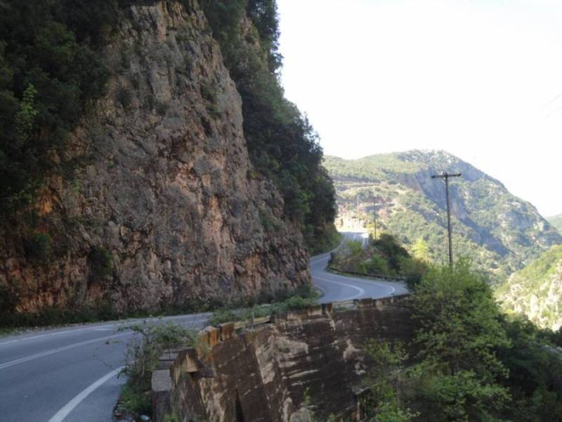 Αποκαταστάθηκε η κυκλοφορία στην παλιά ΕΟ Καλαμάτας - Σπάρτης στον Ταΰγετο