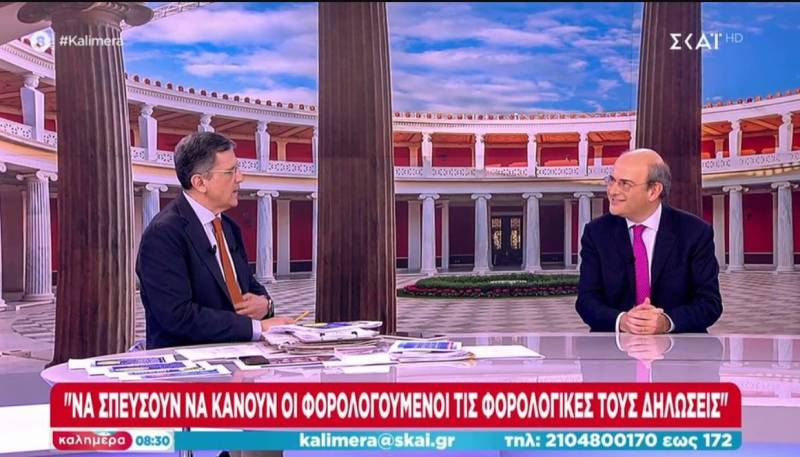 Χατζηδάκης: Να σπεύσουν οι φορολογούμενοι να κάνουν τις φορολογικές τους δηλώσεις (Βίντεο)