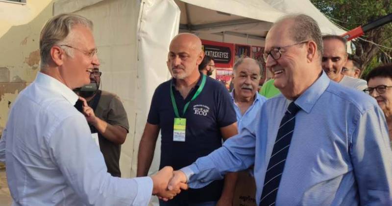 Ο Παν. Νίκας στην διάθεση του Δημ. Πτωχού