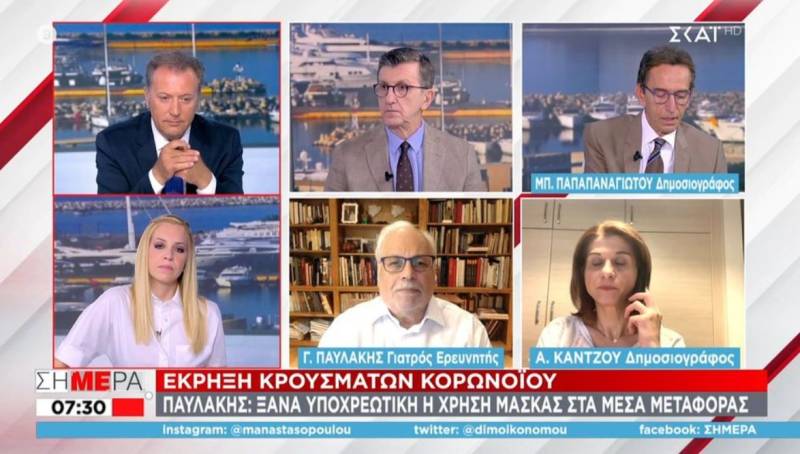 Παυλάκης: Κινδυνεύουμε με 50 νεκρούς την ημέρα ξανά (Βίντεο)