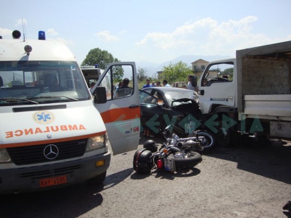 Τροχαίο στην Καρυδιά