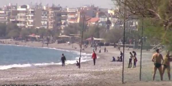 "Μύρισε" καλοκαίρι στην Παραλία της Καλαμάτας (βίντεο)