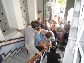 Ενταση με φοιτητές στο Δημαρχείο Καλαμάτας