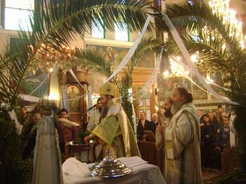 Ο καιρός δεν επέτρεψε τον αγιασμό των υδάτων στο λιμάνι της Κυπαρισσίας