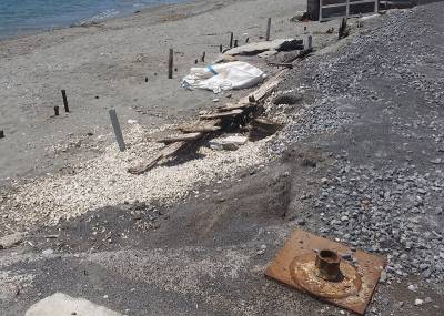 Καρφιά Νίκα για την κατάσταση στην παραλία της Καλαμάτας