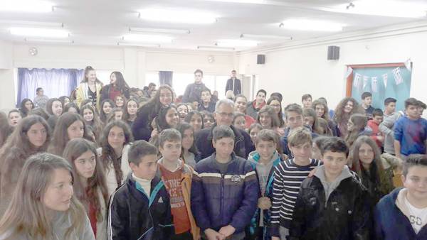 Στο Γυμνάσιο Γαργαλιάνων ο Γρηγόρης Χαλιακόπουλος