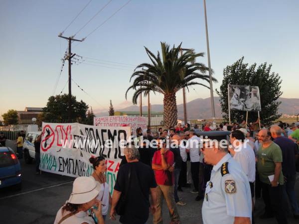 Αντιπολεμική συγκέντρωση του ΣΥΡΙΖΑ στην Καλαμάτα