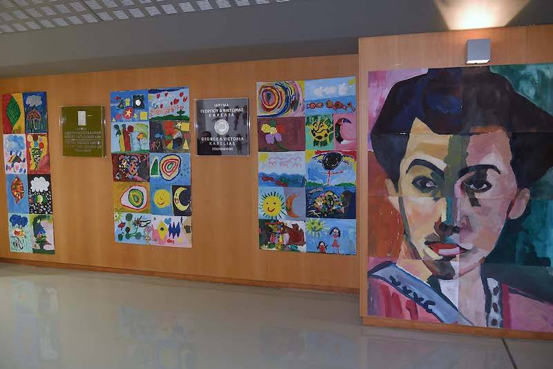 Έργα από το Εικαστικό Εργαστήρι στο Μέγαρο Χορού Καλαμάτας (φωτογραφίες)