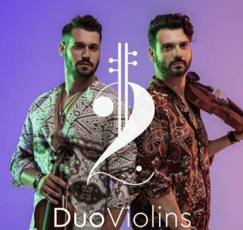 Οι Duoviolins στις “Ammothines” στο Πετροχώρι Πυλίας