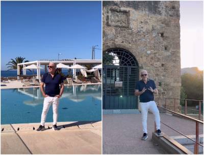 Γυρίσματα στην Καλαμάτα για την εκπομπή «Εικόνες με τον Τάσο Δούση»