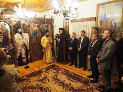 Θυρανοίξια παρεκκλησίου στη Μονή Βελανιδιάς