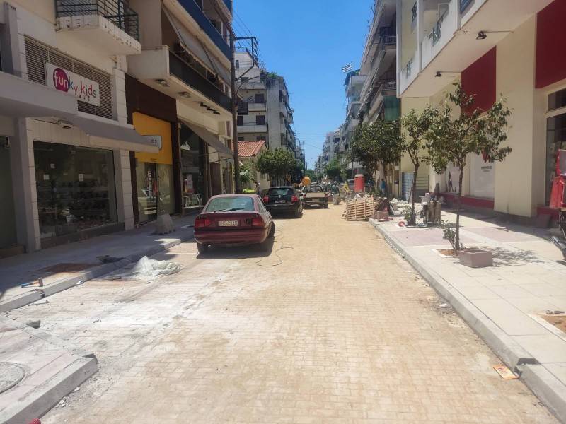Εργασίες ανάπλασης σε Αριστοδήμου και Βας. Σοφίας