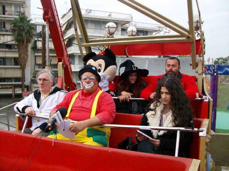 Αποκριάτικο ξεφάντωμα στο Σιδηροδρομικό Σταθμό Καλαμάτας