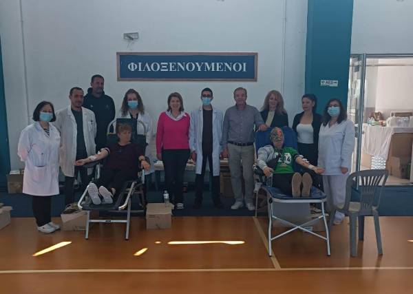 Εθελοντική αιμοδοσία στην Πύλο