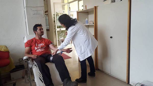 Εθελοντική αιμοδοσία στους Γαργαλιάνους