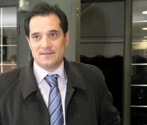 Ο Αδ. Γεωργιάδης στην πίτα της ΝΔ Καλαμάτας