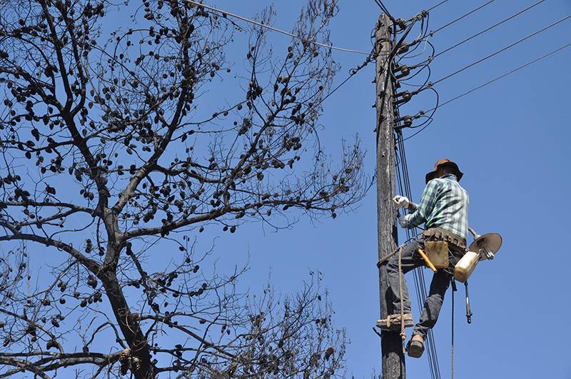 Διακοπές ρεύματος λόγω βροχής σε πολλές περιοχές της Μεσσηνίας