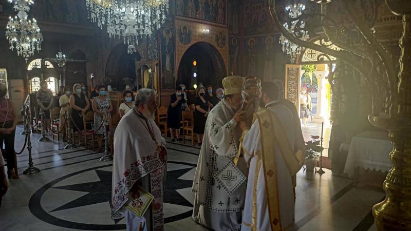 Στα Γιαννιτσάνικα λειτούργησε ο Μητροπολίτης Μεσσηνίας