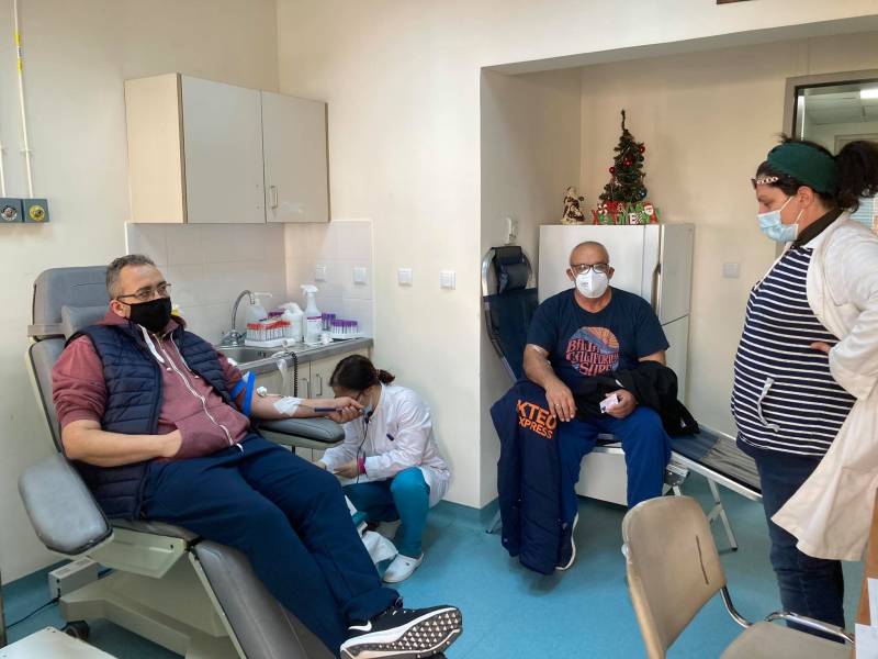 Εθελοντική αιμοδοσία από την Ενωση Ξενοδόχων Τριφυλίας