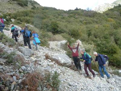 Οι περιηγητές του Ευκλή στην Καστανέα Δυτικής Μάνης