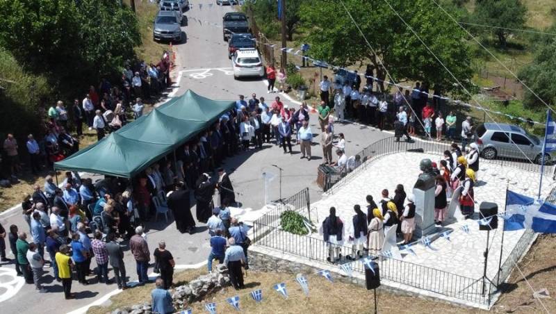 Τρισάγιο στο Κεφαλινού για τους πεσόντες στη Μάχη του Μανιακίου