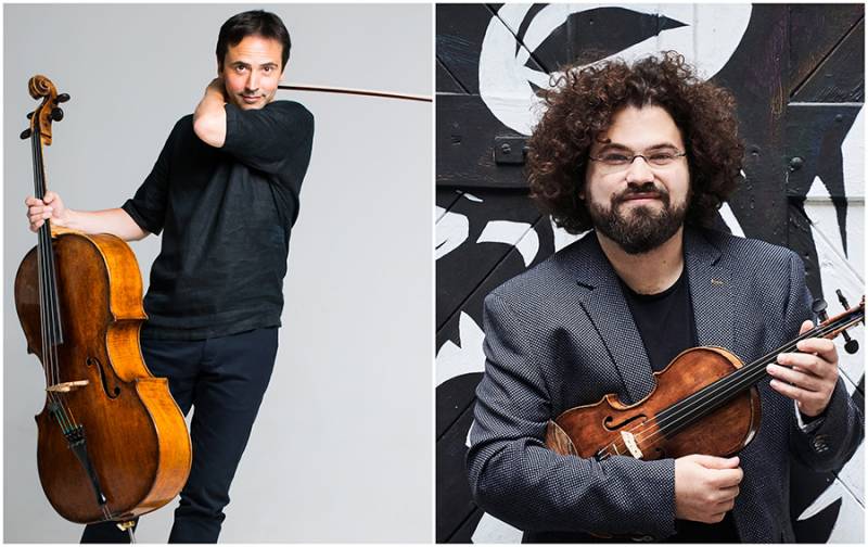 Ο Jean-Guihen Queyras και ο Ιόνιαν Ηλίας Καντέσα στις Διεθνείς Μουσικές Ημέρες