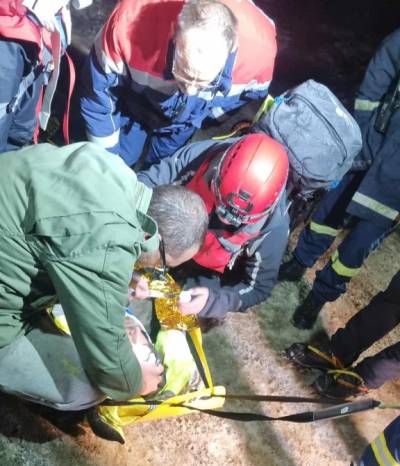 Ταΰγετος: Διασώθηκαν μετά από επιχείρηση 8 ωρών οι οκτώ ορειβάτες (βίντεο)