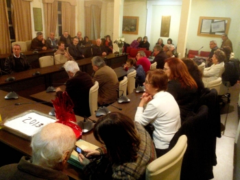 Πίτα έκοψε η Ένωση Πνευματικών Δημιουργών Λακωνίας ¨Χείλων ο Λακεδαιμόνιος (φωτογραφίες)