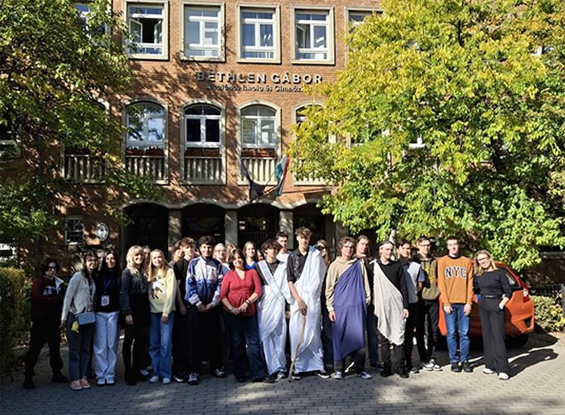 Καθηγήτριες του 2ου Γυμνασίου Καλαμάτας στη Βουδαπέστη