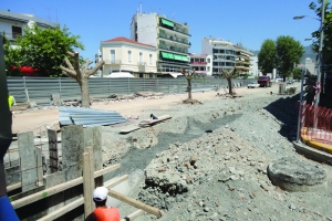 Παράδοση της βόρειας πλατείας